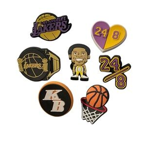 Lakers Kobe Bryant Jibbitz croc charms